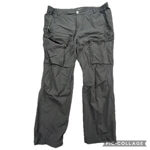 MIER Men's Cargo Hiking Pants Zip Off Convertible Outdoor‎ Trousers XXL